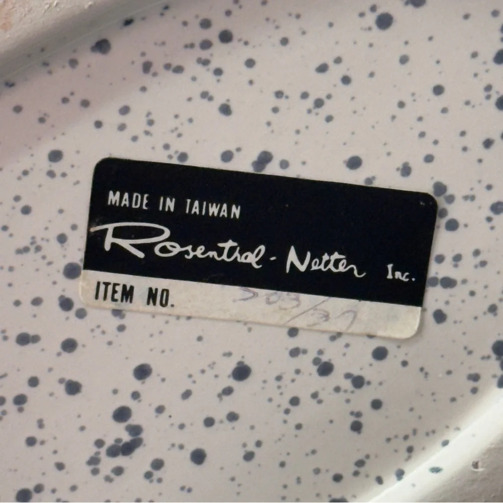 Vintage Rosenthal-Netter Speckled Vase